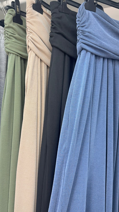 Emily Plain Cuffed Harem Trousers