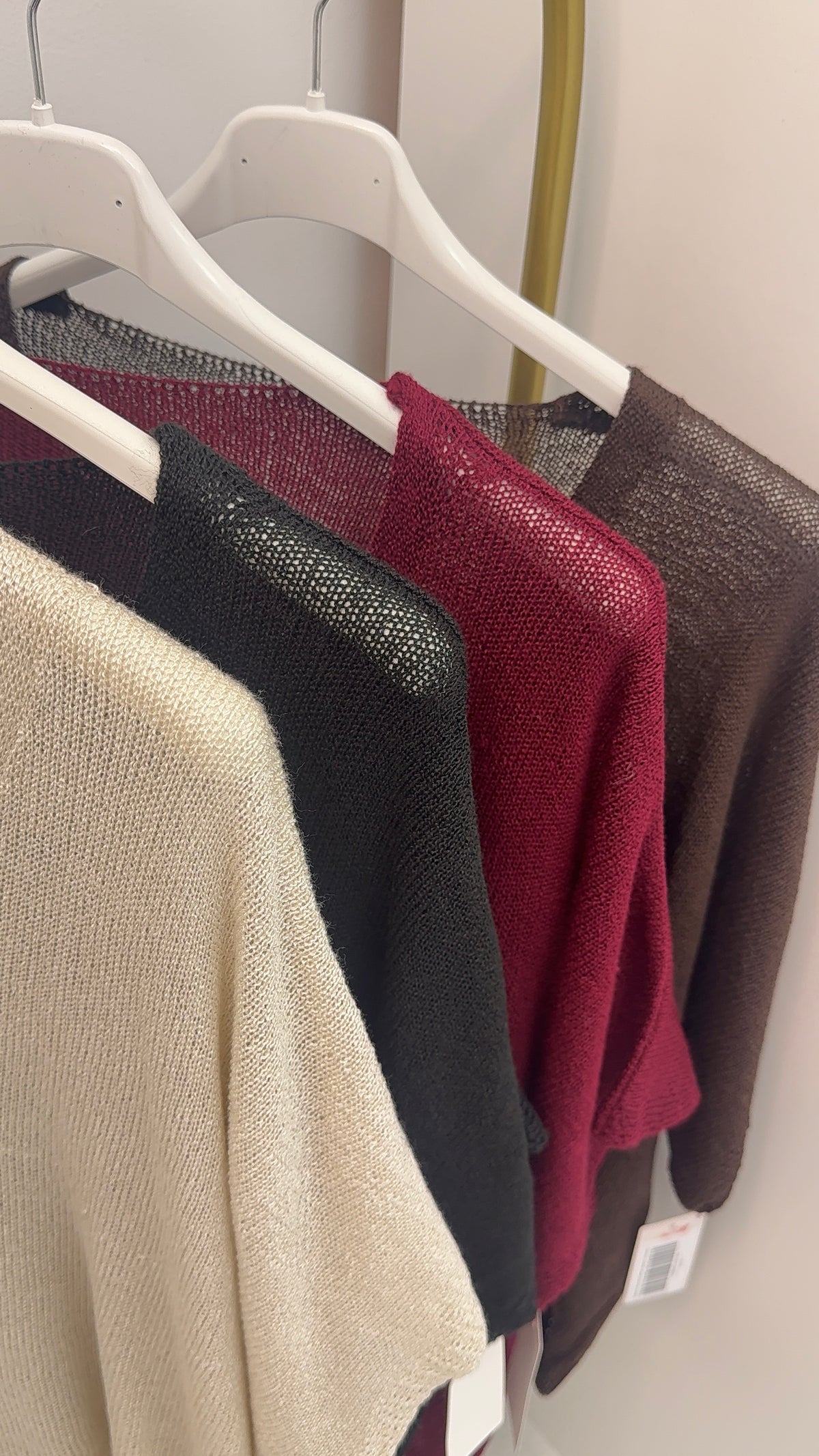 Fabienne Plain Short Sleeve Cardigan