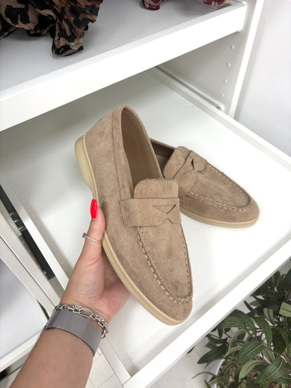 Jules Faux Suede Loafers