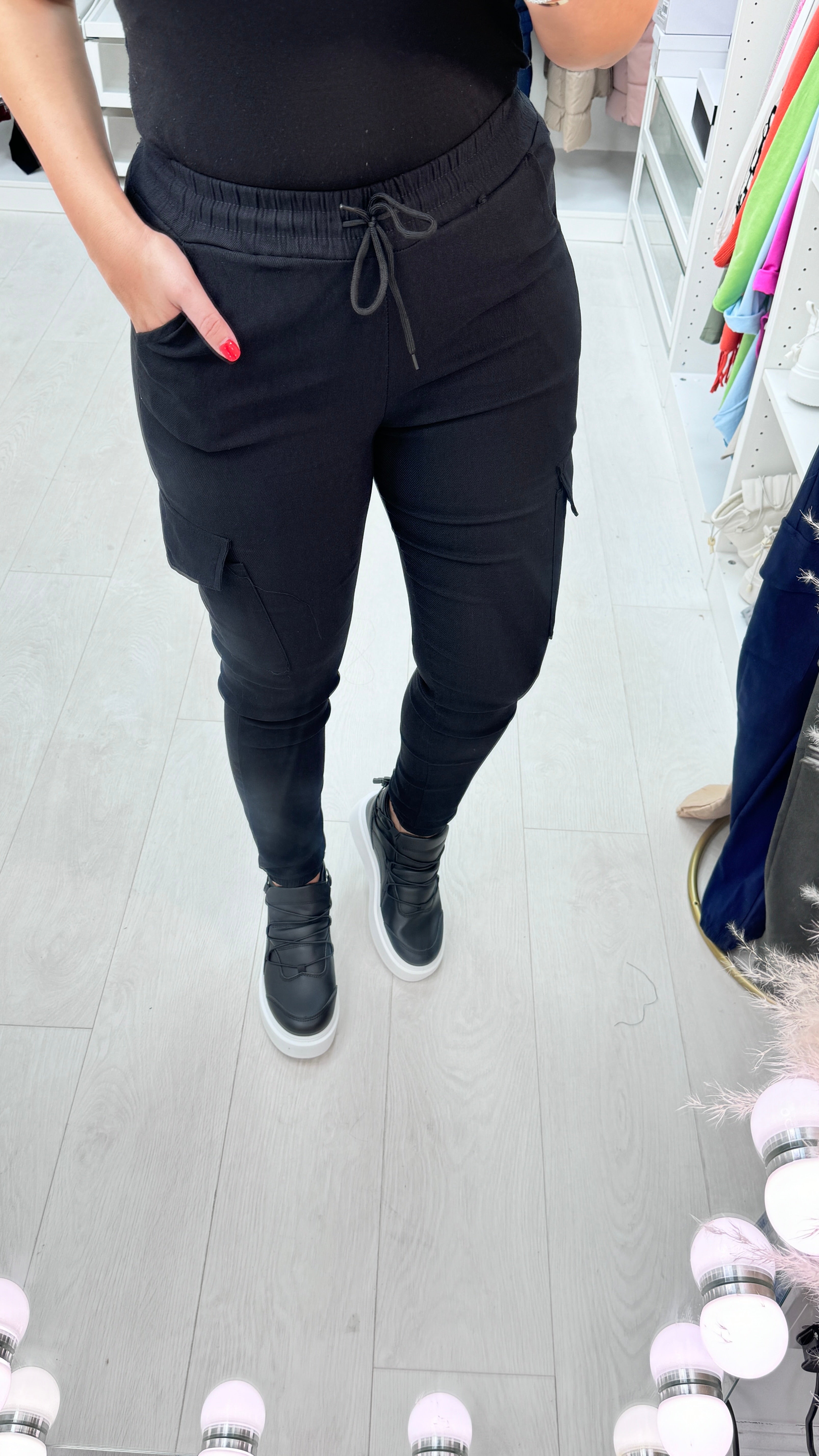 Alba Stretch Combat Pocket Trousers