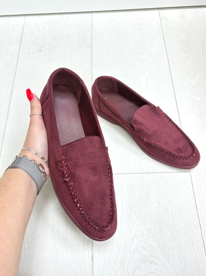 Suzie Faux Suede Loafers
