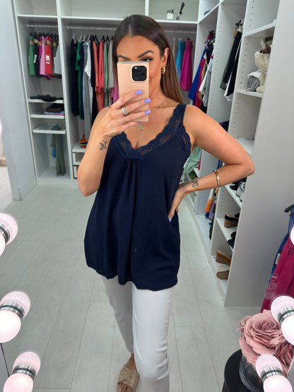 Leanne Lace Trim Cami