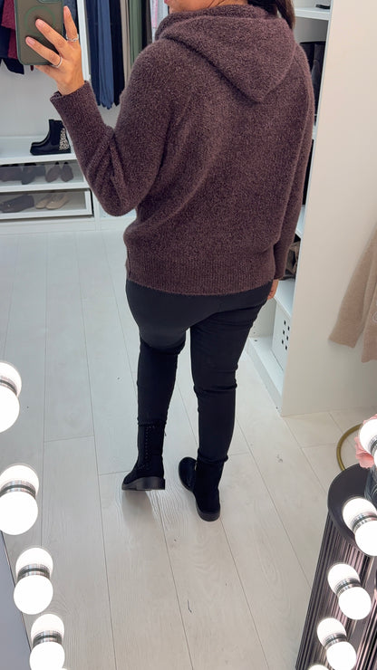 Kaira Super Soft Button Front Hoodie