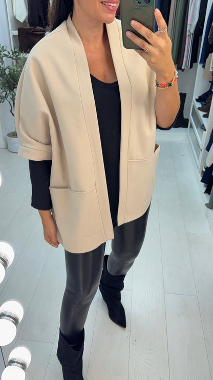 Denila Oversized Cardigan Blazer