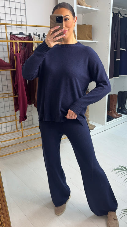 Eryn Plain Loose Fit Loungewear Set