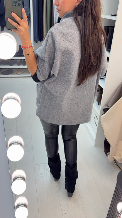 Denila Oversized Cardigan Blazer