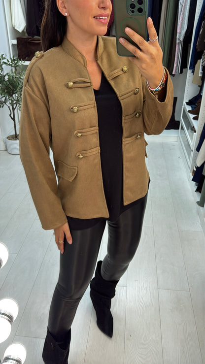 Georgy Military Style Jacket
