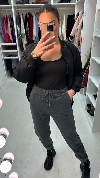 Angelo Plain Corduroy Joggers