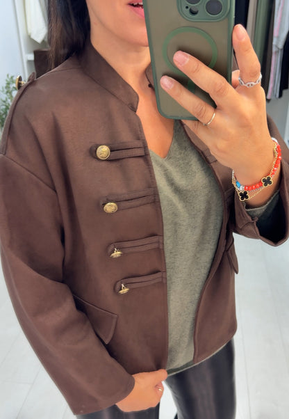 Georgy Military Style Jacket