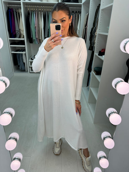 Alina Plain Maxi Knit Dress