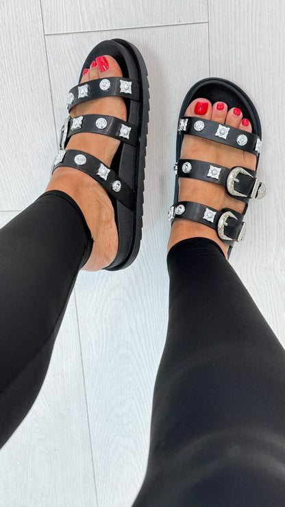 Posey Triple Strap Pendant Sliders