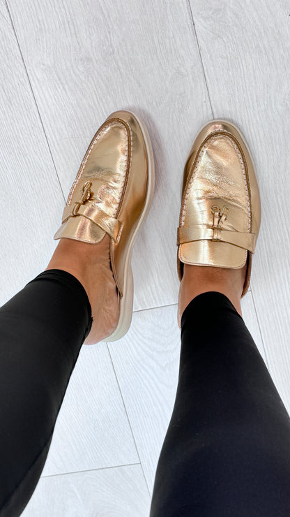 Rayna Pendant Detail Mules