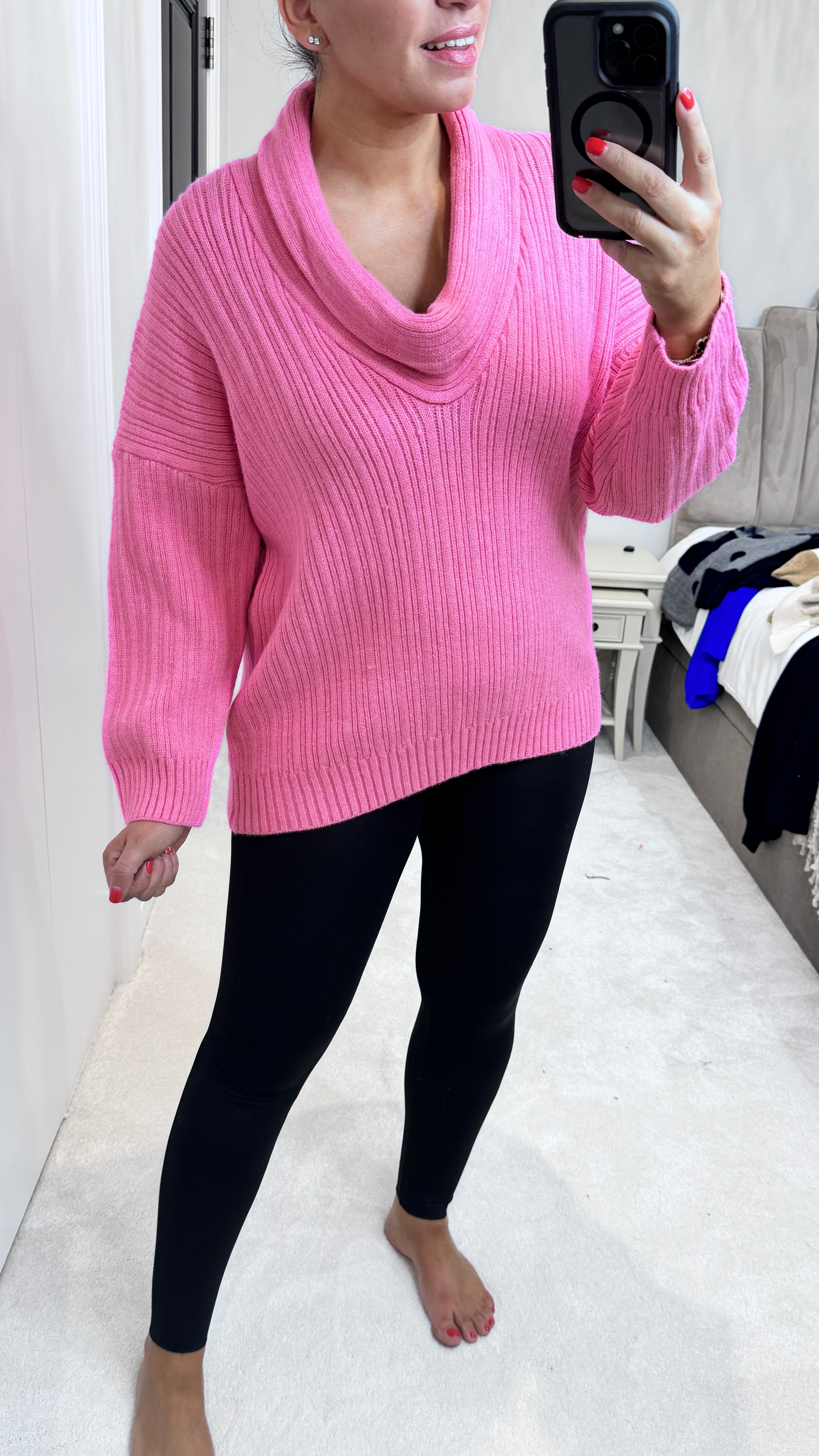 Ella Cowl Neck Jumper