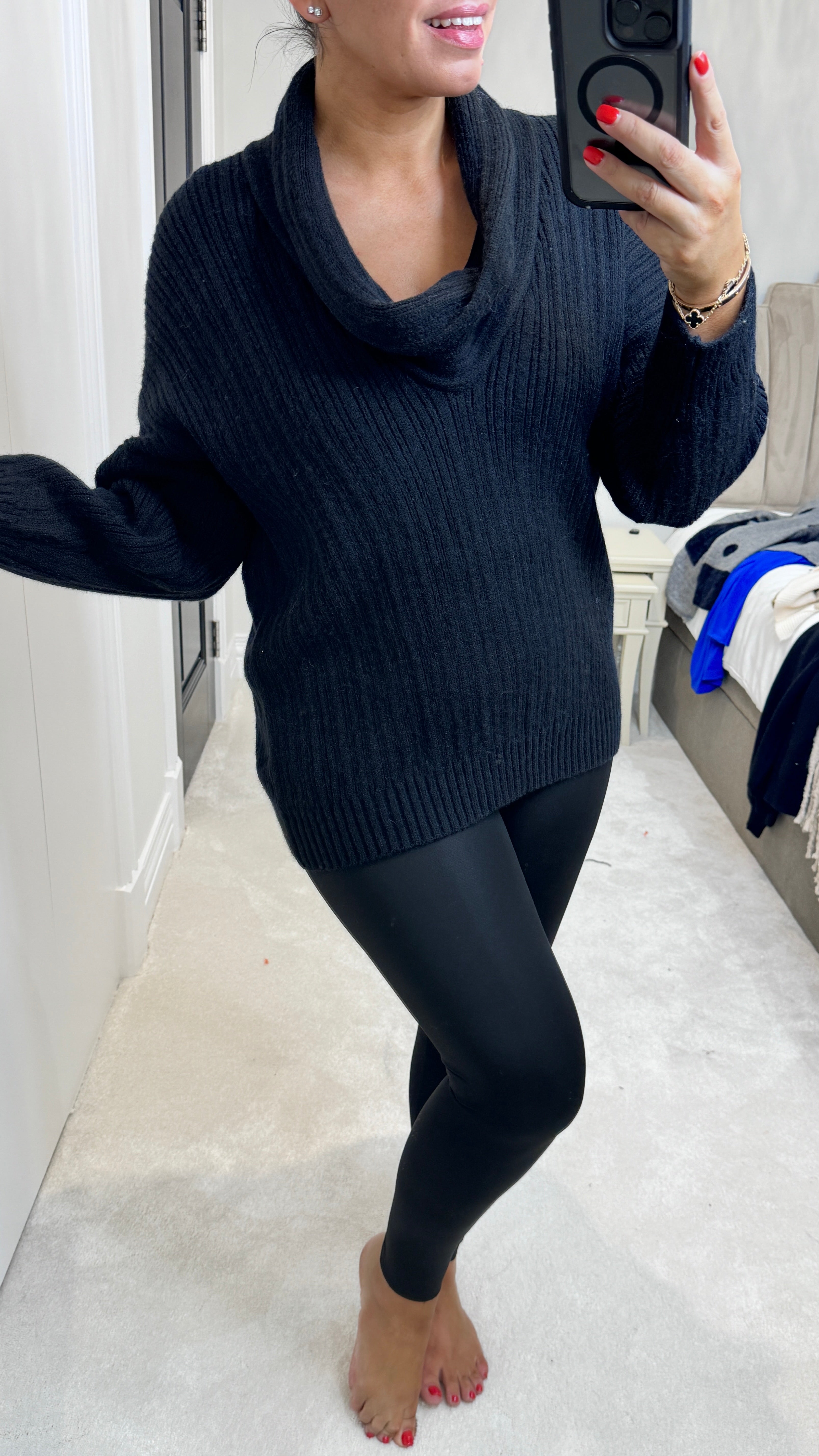 Ella Cowl Neck Jumper