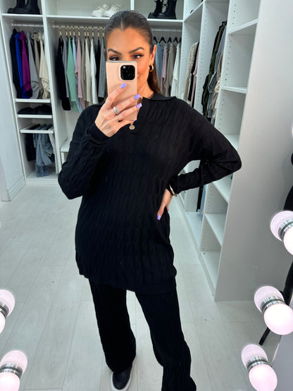 Mirabelle Cable Knit Loungewear Set