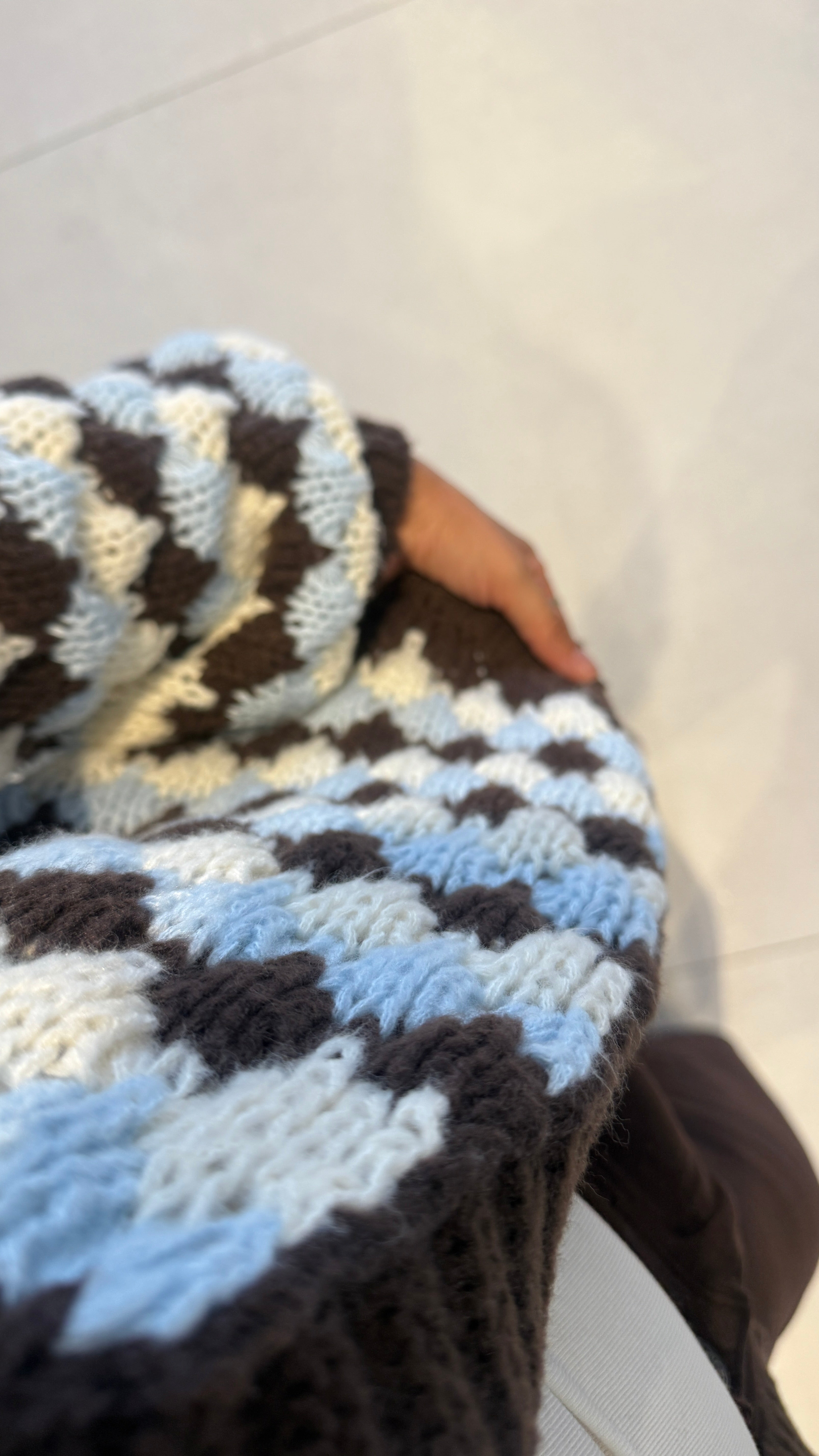 Ember Striped Chunky Knit Cardigan