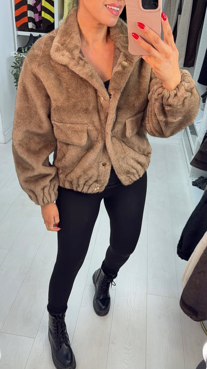 Cassandra Faux Fur Jacket