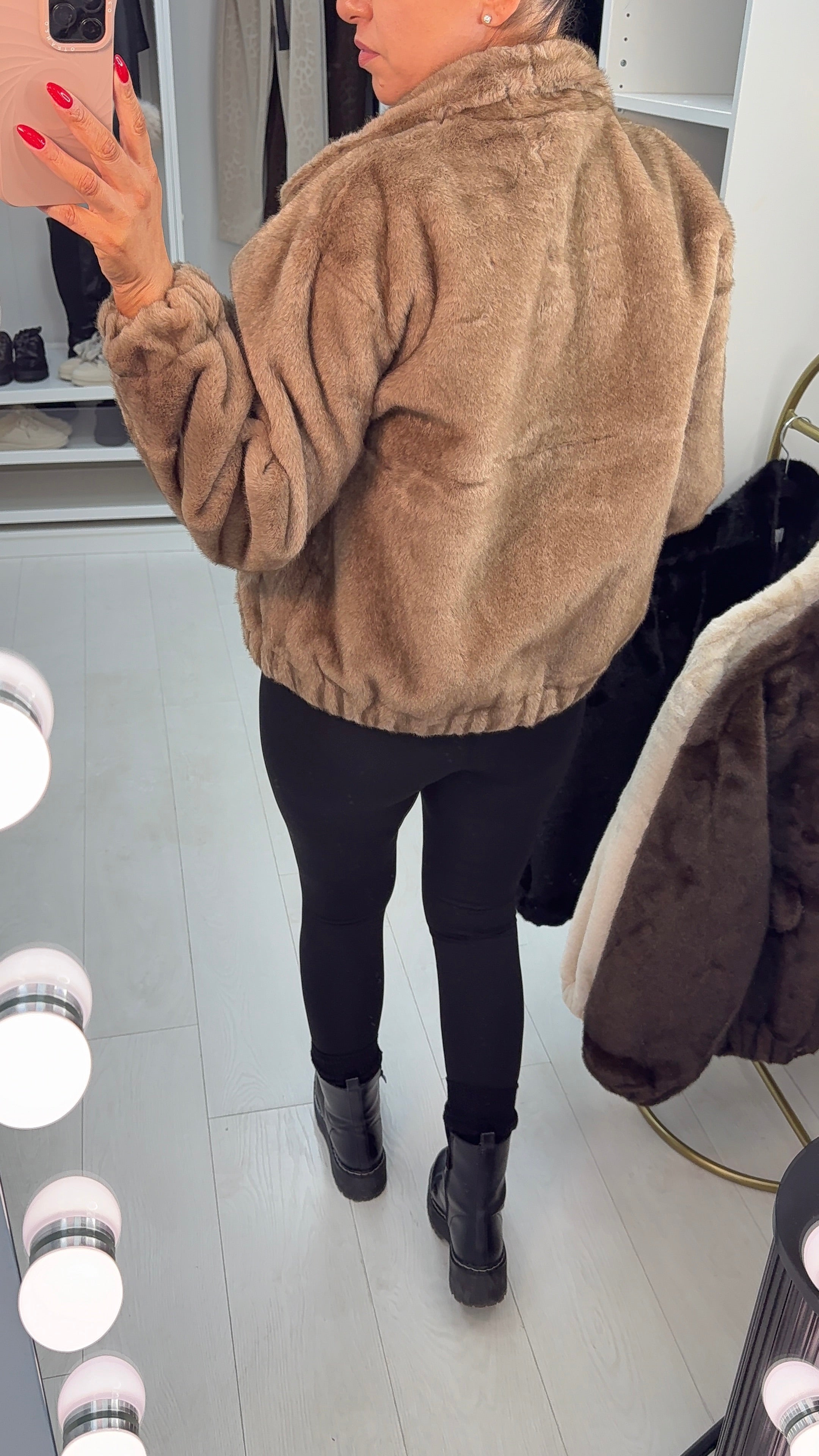 Cassandra Faux Fur Jacket