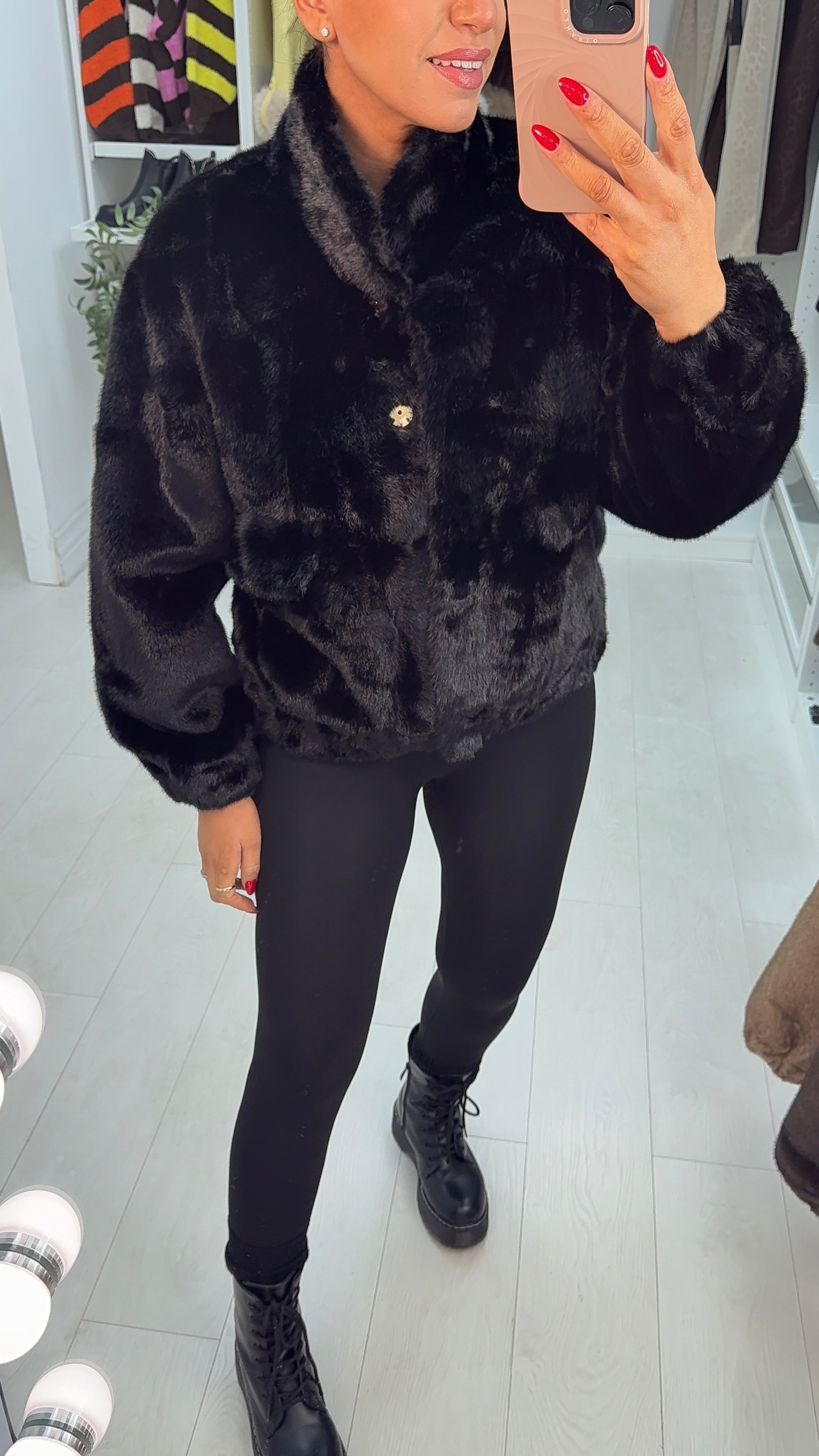 Cassandra Faux Fur Jacket