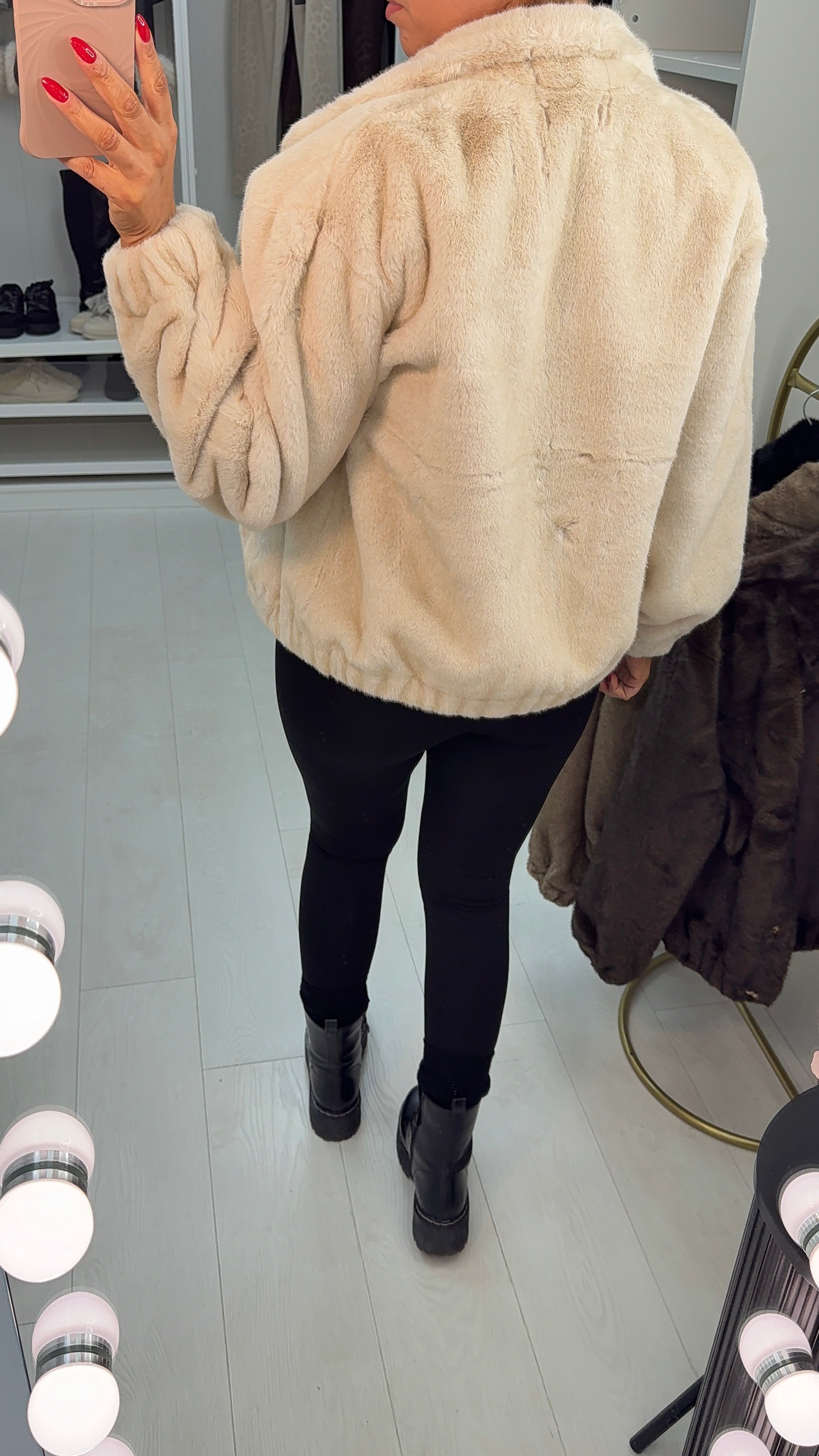 Cassandra Faux Fur Jacket