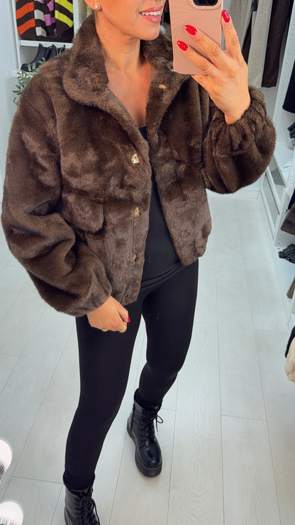 Cassandra Faux Fur Jacket