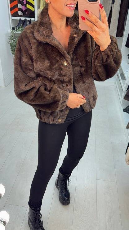 Cassandra Faux Fur Jacket