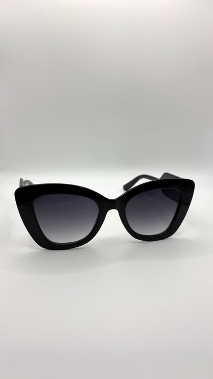Callie Large Cat-Eye Sunglasses