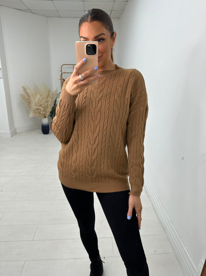 Mariana Cable Knit Jumper