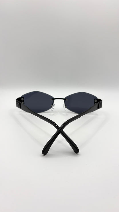 Dilly Small Oval Sunglasses