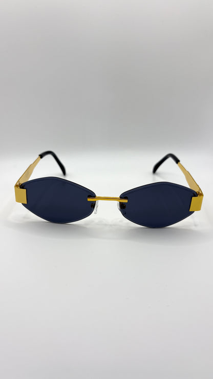 Dilly Small Oval Sunglasses