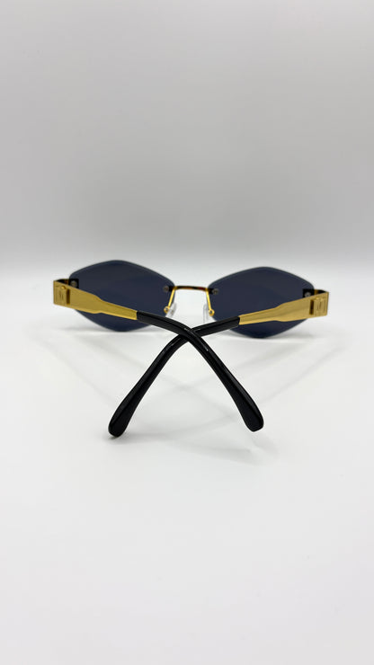 Dilly Small Oval Sunglasses