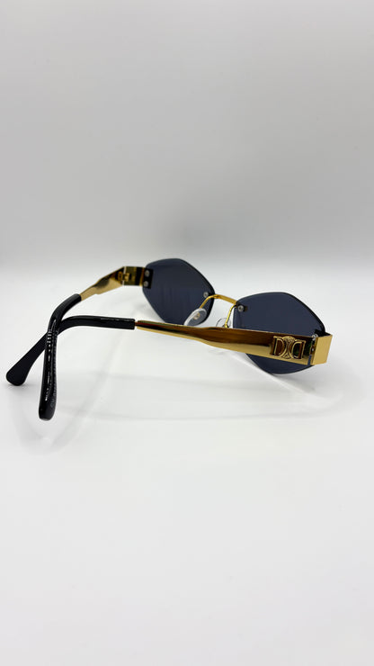 Dilly Small Oval Sunglasses