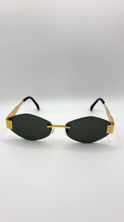 Dilly Small Oval Sunglasses