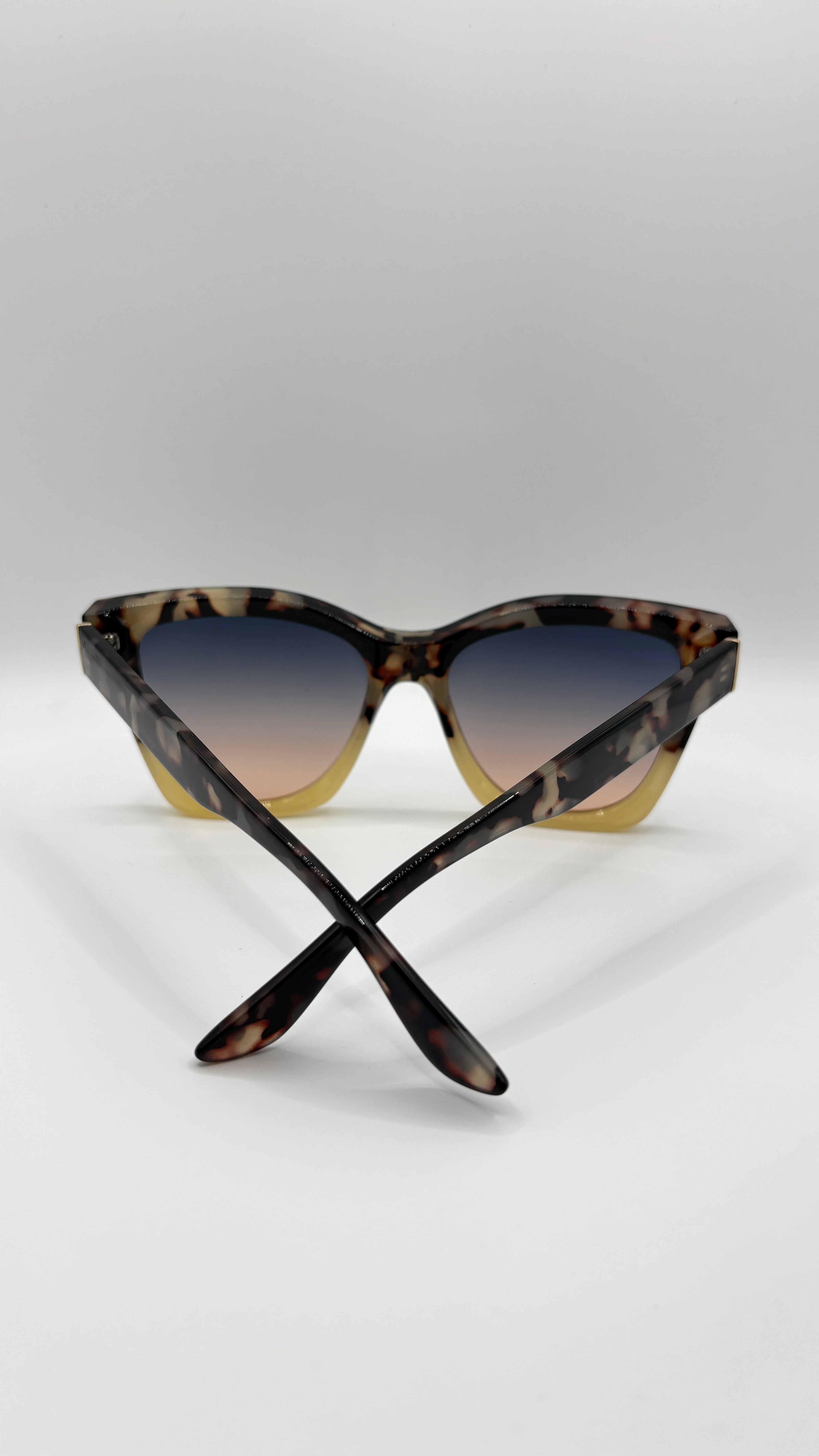 Abbey Tortoise Shell Square Sunglasses