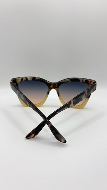 Abbey Tortoise Shell Square Sunglasses