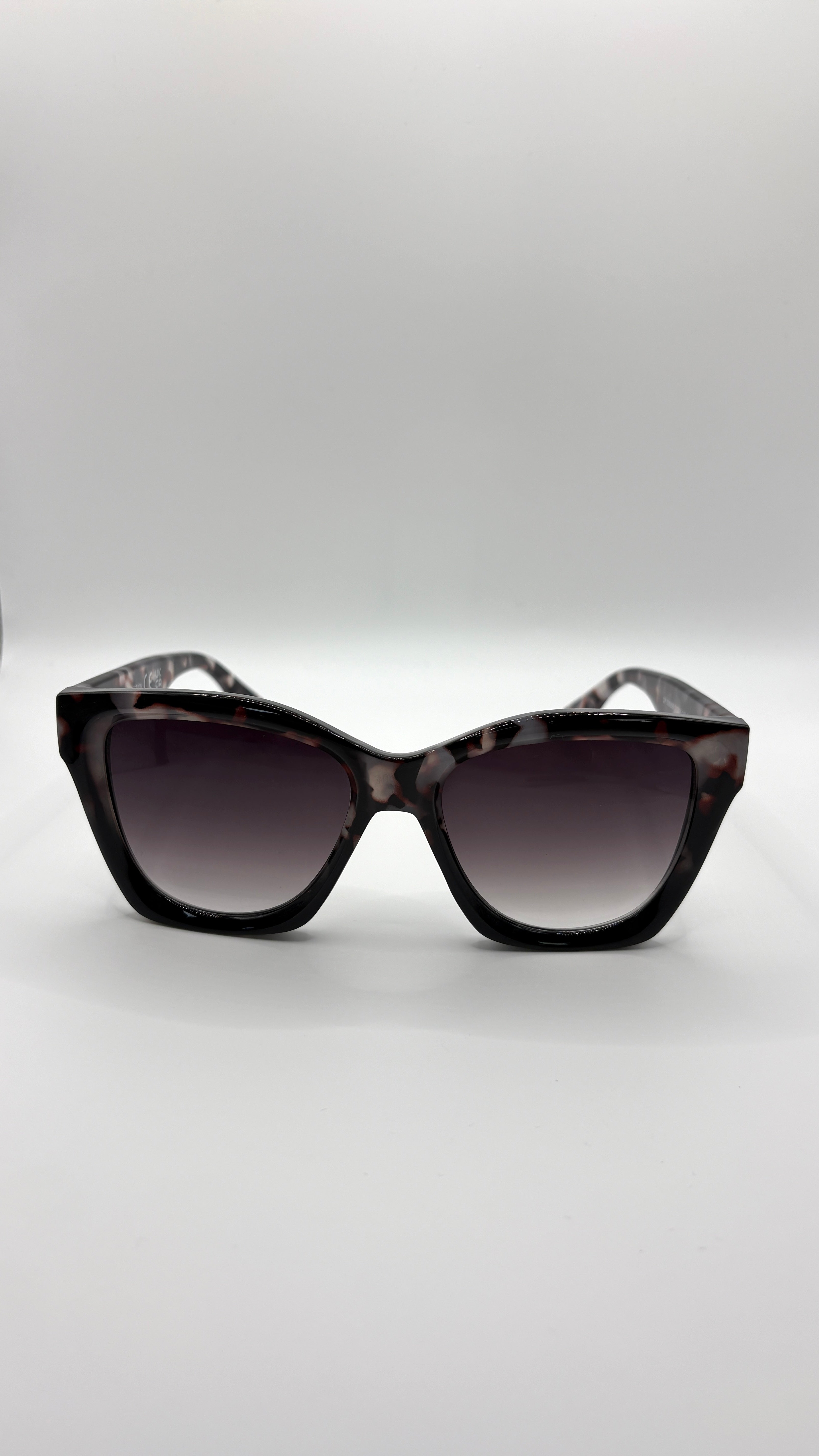 Abbey Tortoise Shell Square Sunglasses