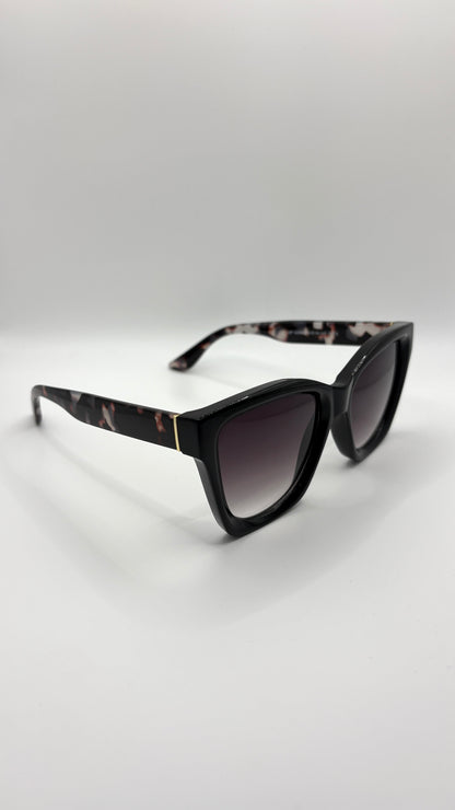 Abbey Tortoise Shell Square Sunglasses