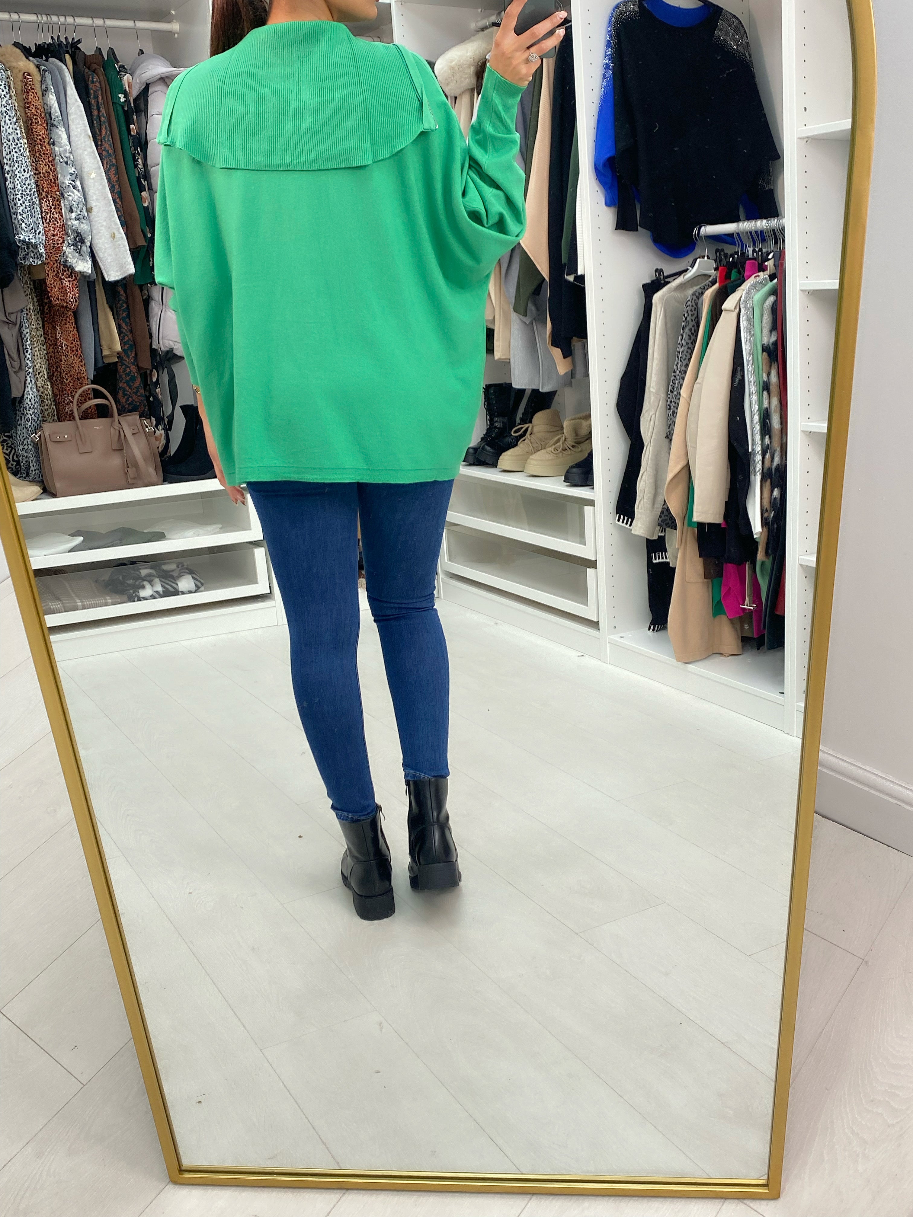 Nolan Half-Zip Knit Jumper