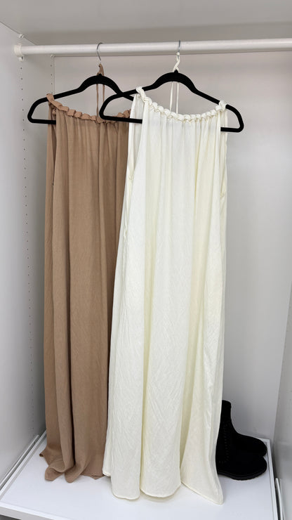Kalista Plain Floaty Maxi Dress