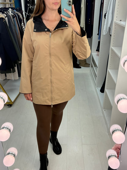 Vivia Plain Reversible Rain Coat