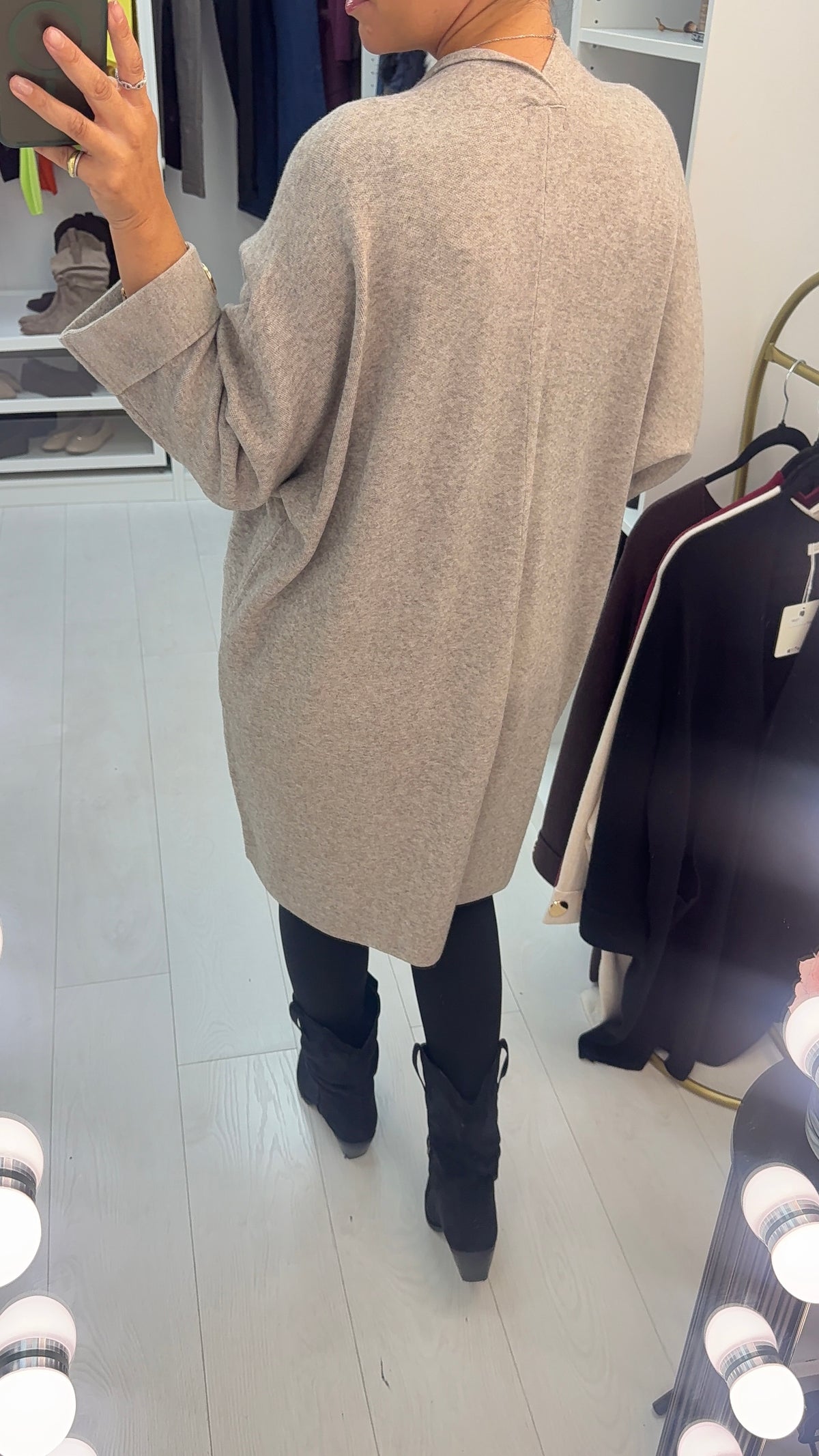 Neema Button Front Longline Cardigan