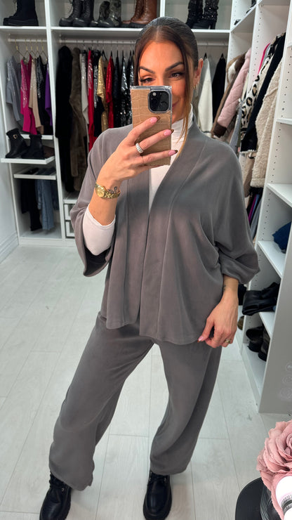 Katina Super Soft Fleece Kimono Co-Ord Set