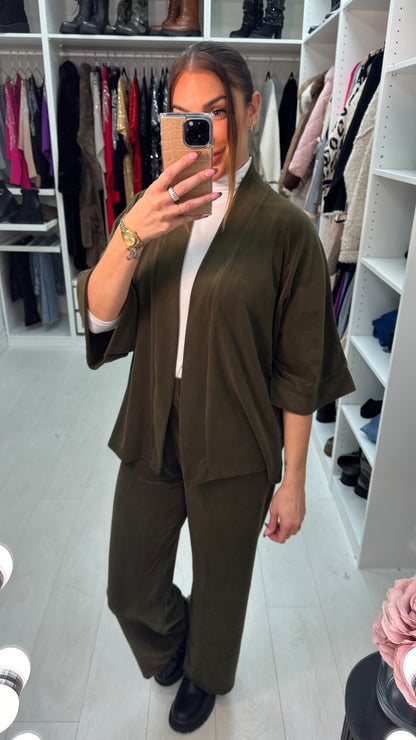 Katina Super Soft Fleece Kimono Co-Ord Set