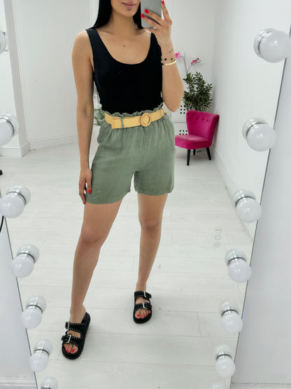 Jones Striped Linen Shorts