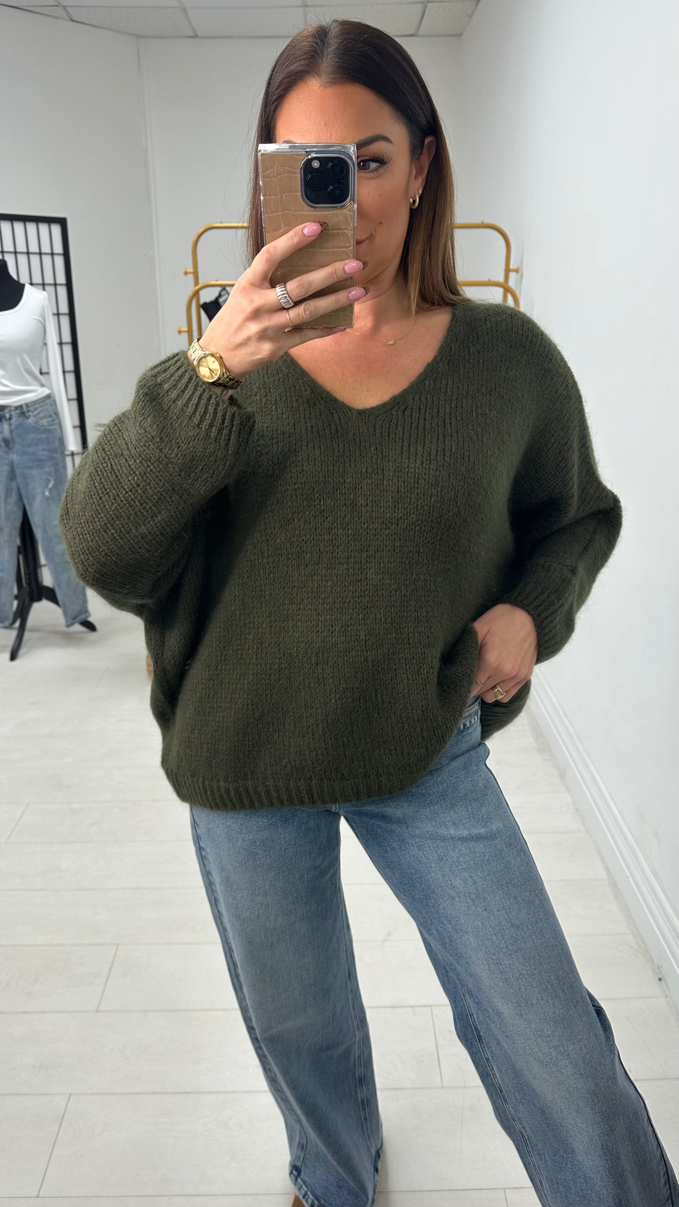 Dahlia Plain Super Soft Oversized Jumper