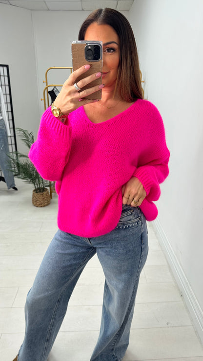 Dahlia Plain Super Soft Oversized Jumper