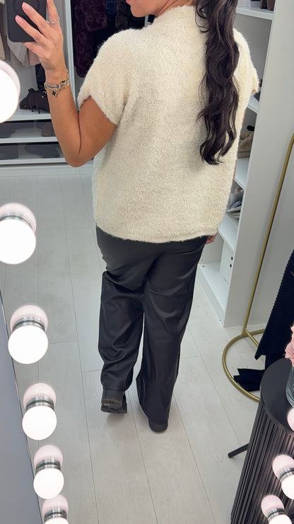 Isabelle Plain Super soft Sleeveless Jumper