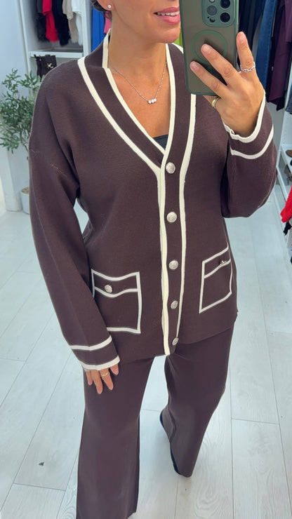 Perry Cardigan Loungewear Set