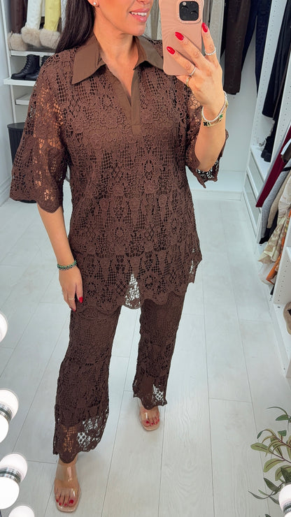 Odette Crochet Co-Ord Set