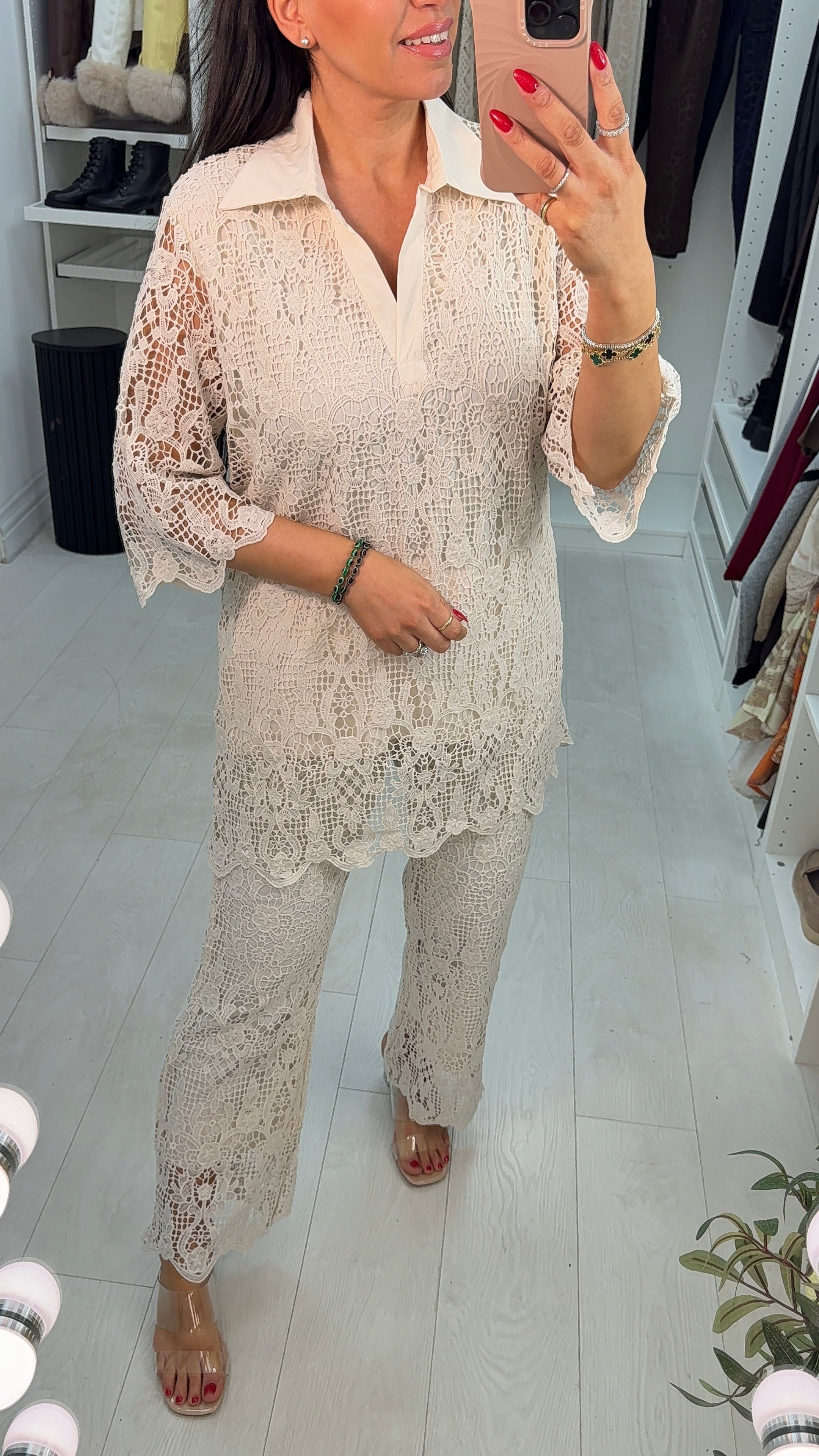 Odette Crochet Co-Ord Set